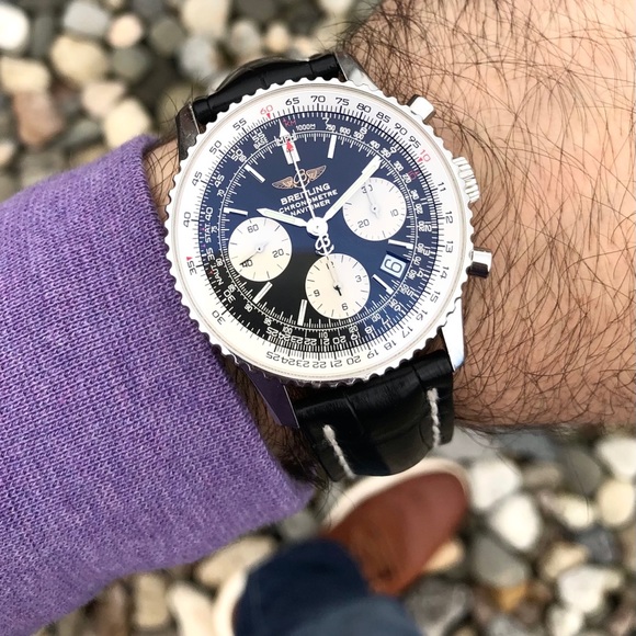 Breitling Navitimer Automatic Black dial Watch! - Picture 3 of 14